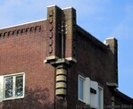 Plaats voor vlaggenmasten, karakteristiek voor Franswa (Hoofdweg
<br/>
Gert-Jan Lobbes, 2015